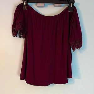 Charlotte Russe, Large, Maroon